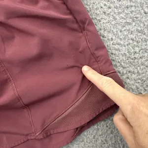Lululemon Hotty Hot Shorts Low Rise 4" So Merlot Athletic Athleisure Women's 10 thumbnail 2