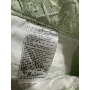 Banana Republic Womens Mint Green Textured Jacquard Shorts Geometric‎ Size 10 thumbnail 6
