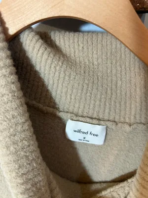 Aritzia Wilfred Hush Knit Turtleneck Chenille Sweater thumbnail 4
