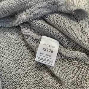 NWOT POL Sheer Knit Tank – Grey Size Small thumbnail 4