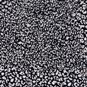 Urban Romantics Y2k Black White Leopard Print Ruched Keyhole Crop Top Medium thumbnail 4