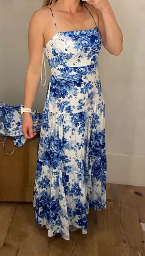 Maeve Anthropologie Drop Waist Dress thumbnail 1