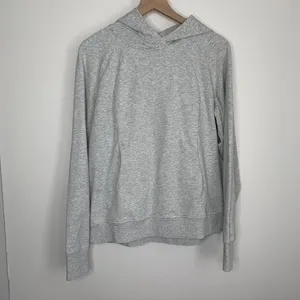 Lululemon Scuba Pullover Heathered Core Ultra Light Grey Size 10 thumbnail 6