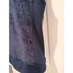 The North Face Osito Hybrid Vest Womens XL Navy Y2K Faux Fur Fleece NF0A337P thumbnail 13