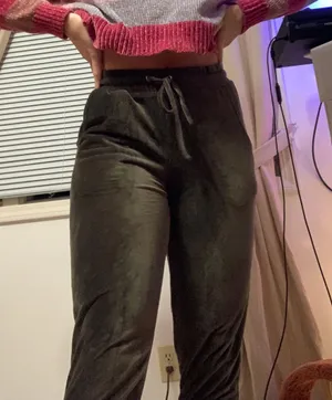 Pink Republic Velvet Joggers thumbnail 2