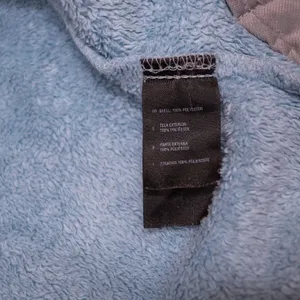 The North Face Osito Fleece‎ Hoodie Womens Medium Blue Full Zip Jacket Coat thumbnail 8