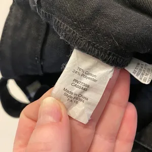 Madewell Cali Demi-Boot Overalls in‎ Black Frost size XS thumbnail 6