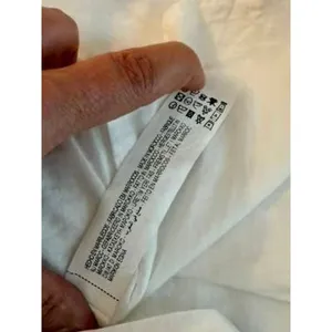Zara Openwork Embroidered Midi Dress in White sz. M thumbnail 10