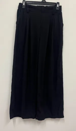 Halara Black High Rise Wide Leg Trousers size M thumbnail 1