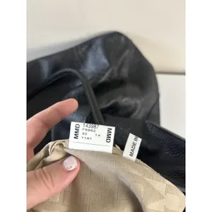 Furla Black Pebbled Leather Large Tote Bag Gold Hardware F Lock Charm thumbnail 12