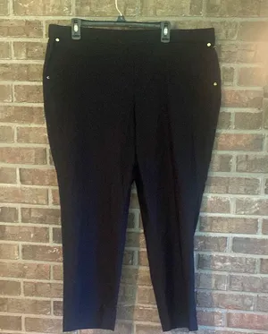 Anne Klein Black Trousers thumbnail 1