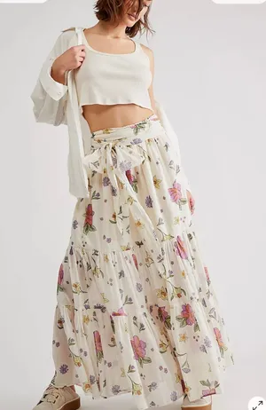 Free people skirt/halter dress thumbnail 1