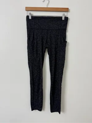 {6} FLAWS Lululemon Fast and Free Tight II 25" - Formation Camo Deep Coal thumbnail 3