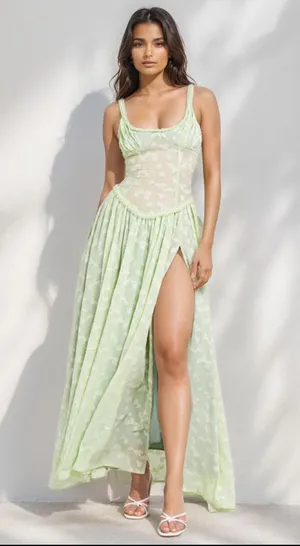 Boutique Mint Green Dress thumbnail 1