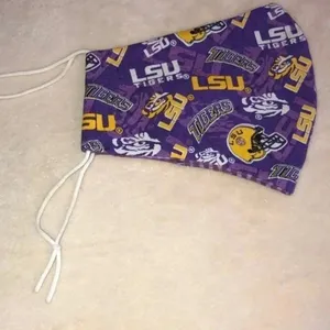 𝅺LSU Mask Purple thumbnail 1