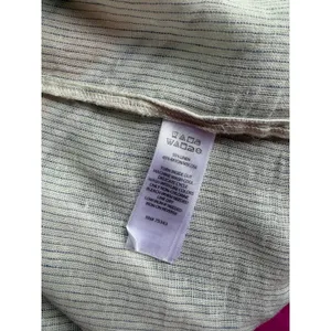 Tahari Linen Blend Open Front Cardigan Wrap One Size Coastal Resort Cover Up thumbnail 10