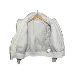 BLANK NYC Women’s Mixed Media Sweater Puffer Zip and Snap Front Jacket thumbnail 6