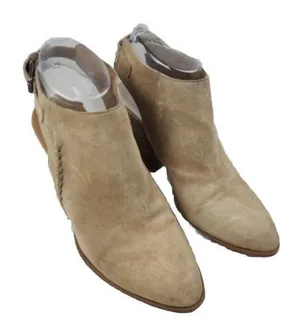 Franco Sarto Adesso Suede Slingback Ankle Boots Booties Womens Size 9M‎ thumbnail 1