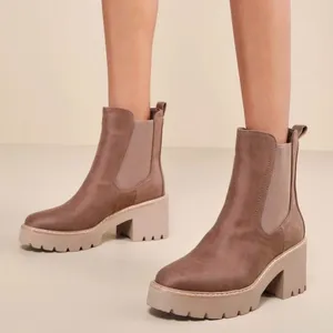 DV by Dolce Vita NWT - Tobias Taupe Chelsea Boots – Size 9.5 – New In Box thumbnail 2