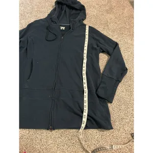 Columbia Jacket Full Zip Women's‎ Hoodie XL Jacket Navy Blue Long Sleeve thumbnail 3