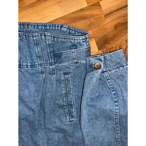 Vintage Together! Denim Jacket XL Blue Lace Applique Western Style granny chic‎ thumbnail 2