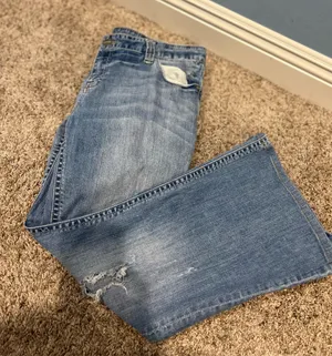 Madison Denim Women’s Distressed Flare Jeans thumbnail 1