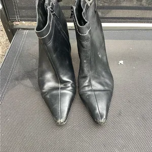 Ferragamo Black Ankle Boots thumbnail 2