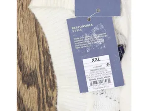 NWT Universal Thread Womens Sweater Crochet Vest 94429888 Cream Off White XXL thumbnail 5