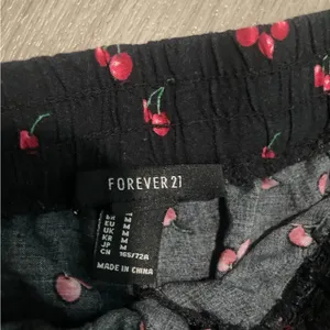 Forever 21 Black Cherry Print Pajama Shorts thumbnail 2