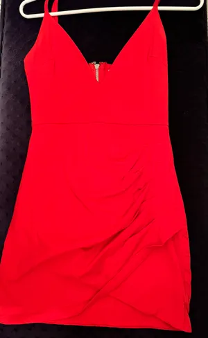 Oh Polly Red Dress thumbnail 2