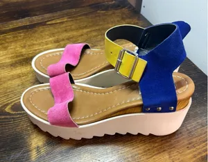 Steve Madden Multi Color Wedges Size 9‎ thumbnail 1