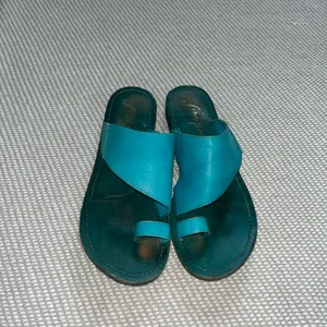 Free People Sant Antoni Sandal Blue/ Azure Sz 36 thumbnail 3