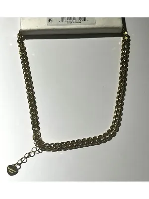 Altar’d State A Gold Tone Stainless Steel Choker Necklace NWT thumbnail 8