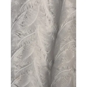 Zara Womens Button Up Shirt XL White Feather Eyelash Fringe Boho Ethereal Bridal thumbnail 5