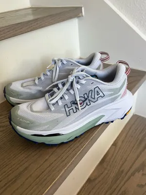 Hoka Mafate 5 Sneakers in Ambient Blue / Rosemary NWOB thumbnail 5