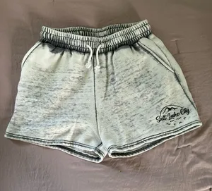 Salt Lake City Women's Light Gray Athletic Lounge Shorts thumbnail 1