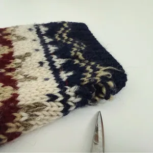Vintage 80’s Abercrombie Pure Wool Fair-Isle Crewneck Knit “The Big Sweater” M thumbnail 9