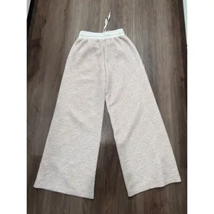 AS Revival Womens Wide Leg Lounge Pants Tan Space Dye Modal Blend Small NT-50274 thumbnail 3