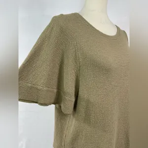Madewell Texture & Thread Flutter-Sleeve Top Size M thumbnail 9