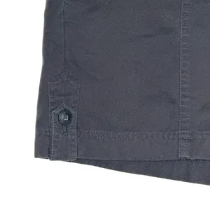 Loft Womens Shorts Size 14 Black Button High Rise Ann Taylor 5" Inseam Cotton thumbnail 6
