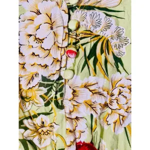 Floral Boho Maxi Dress Smocked Waist Tiered Ruffles Wedding guest Garden Party S thumbnail 5