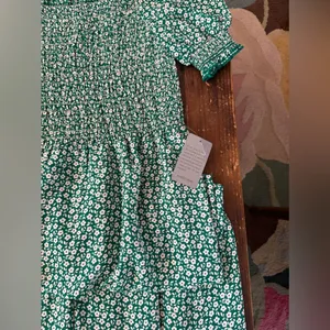 NEW! Max Studio Printed Smocked Bodice Tiered Maxi Dress thumbnail 5
