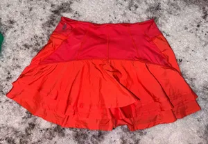Free People Movement Orange Skirt thumbnail 2