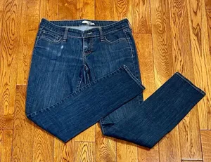 Old Navy Blue Skinny Jeans with Distressed Details New Without Tags thumbnail 4
