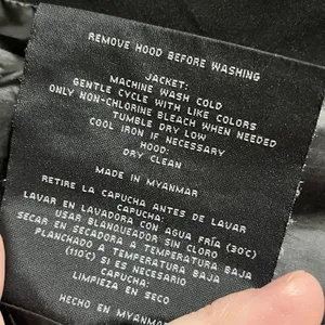 Marc‎ New York by Andrew Marc Size XL Faux Down Puffer Jacket Black Full Zip thumbnail 6