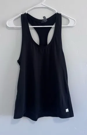 Vuori Black Racerback Tanktop Medium thumbnail 1