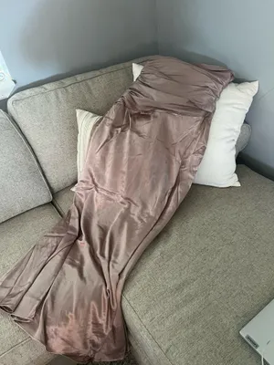 Meshki Serena Strapless Taffeta Maxi Dress - Bronze Taupe thumbnail 3