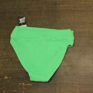 NWT Salt + Cove Juniors Ribbed Banded High-Waist Bikini Bottom Mint Tea Green L thumbnail 5