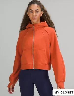 Lululemon Oversized Scuba Full Zip Xl/xx Cayo thumbnail 1