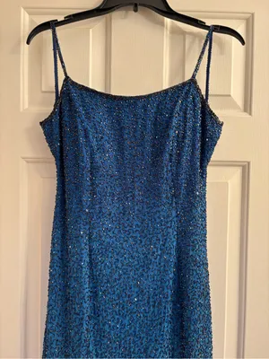 Cache Ombré Silk Beaded Maxi Dress thumbnail 2